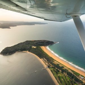 Palm Beach from the air looking North